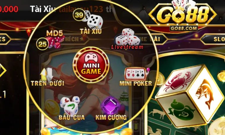 Khám Phá Minigame Go88 Hành Trình Cá Cược Đỉnh Cao Cho Cao Thủ