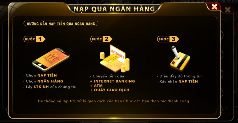 Hướng Dẫn Nạp Tiền Go88 Nhanh Chóng Để Bắt Đầu Hành Trình Chinh Phục Vinh Quang