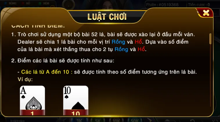 Khám Phá Thế Giới Rồng Hổ Tại Go88 Với Tỷ Lệ Thắng Cược Cực Khủng