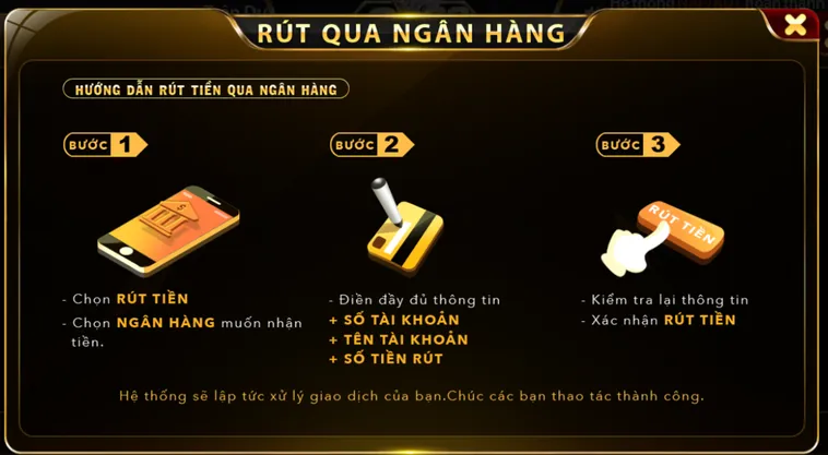Hướng Dẫn Rút Tiền Về Ngân Hàng Tại Go88 An Toàn Siêu Tốc Cho Mọi Người Chơi