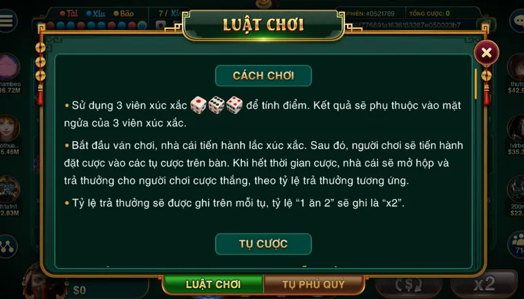 Casino Sicbo Đại Phú Quý Tại Go88 Đấu Trường Bài Lá Đẳng Cấp Cho Cao Thủ