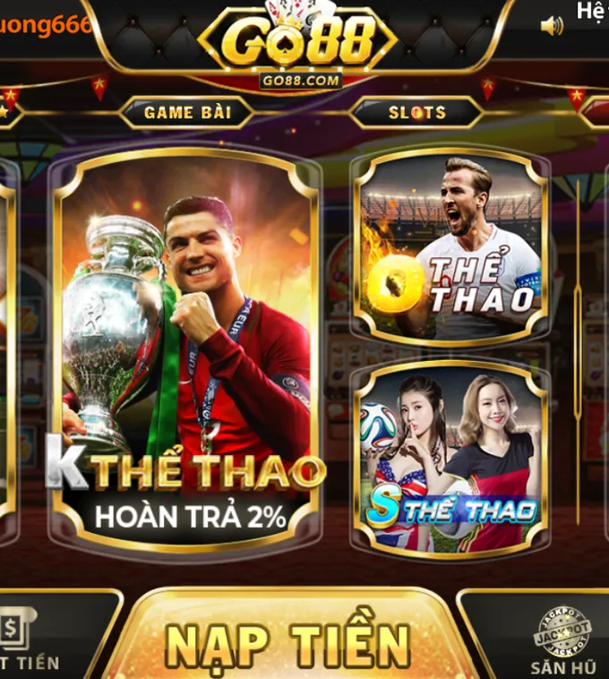 Danh Mục Các Trò Chơi Thể Thao Go88 Sân Chơi Cá Cược Đẳng Cấp Đỉnh Cao Cho Mọi Game Thủ